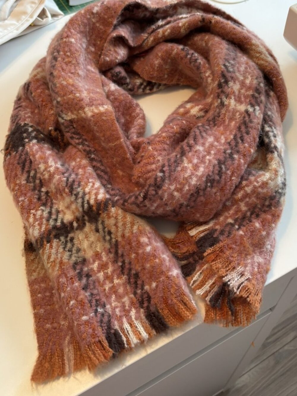 Vince Camuto Scarf - Soft Dusty Rose